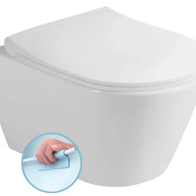 Sapho sanitārā keramika - piekaramais WC Avva, Rimless, balts 100314