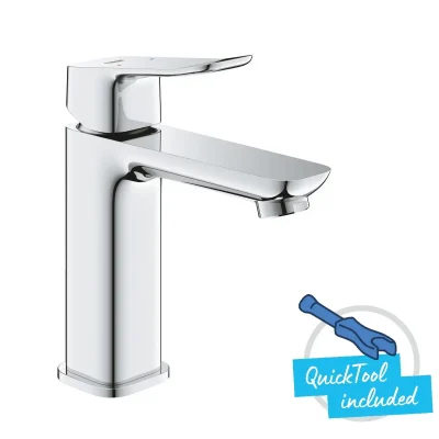 Grohe Dice - izlietnes maisītājs ar Push-Open noteci, hroms 1018330000