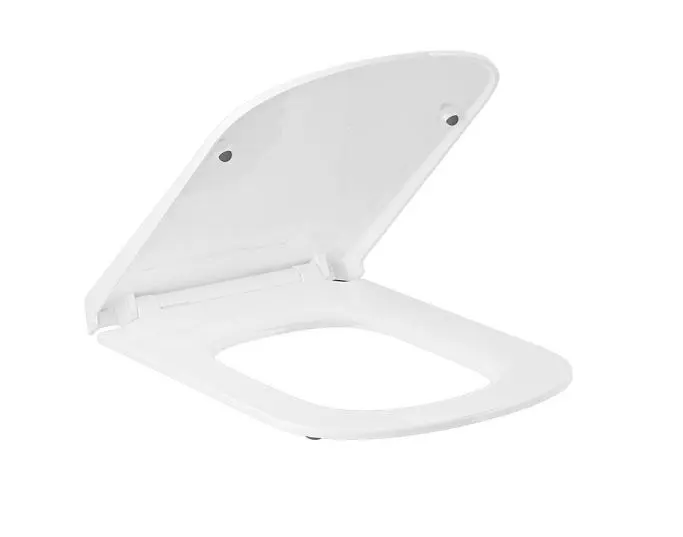 Kludi Resa S - WC sēdeklis Slim, SoftClosing, QuickRelease, balts spīdīgs 27WCS43