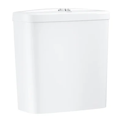 Grohe Bau Ceramic - skalošanas tvertne WC kombinācijai, 34x15 cm, pieslēgums apakšā, Alpu balts 39436000