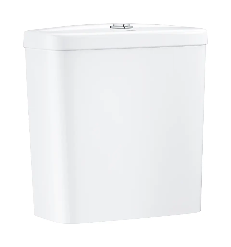 Grohe Bau Ceramic - skalošanas tvertne WC kombinācijai, 34x15 cm, pieslēgums apakšā, Alpu balts 39436000