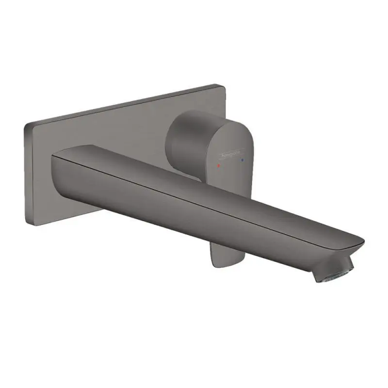 Hansgrohe Talis E - izlietnes maisītājs - zemapmetuma, melns hroms matēts 71734340
