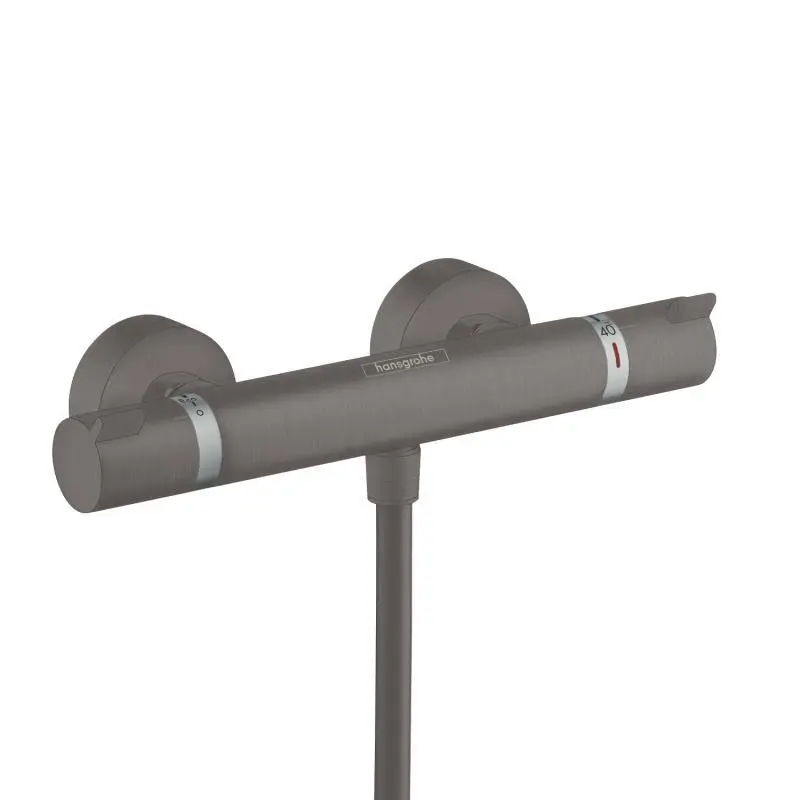 Hansgrohe Ecostat Comfort - termostata dušas maisītājs, melns hroms birstēts 13116340
