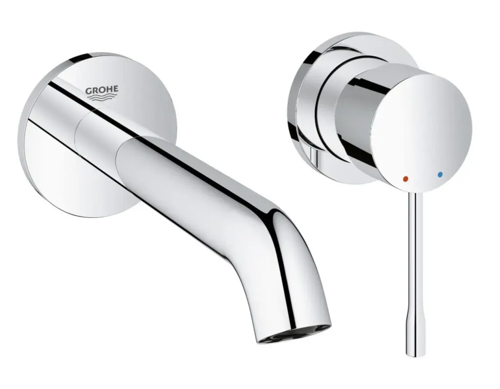 Grohe Essence - izlietnes maisītājs, 2 caurumu montāža, hromēts 19408001