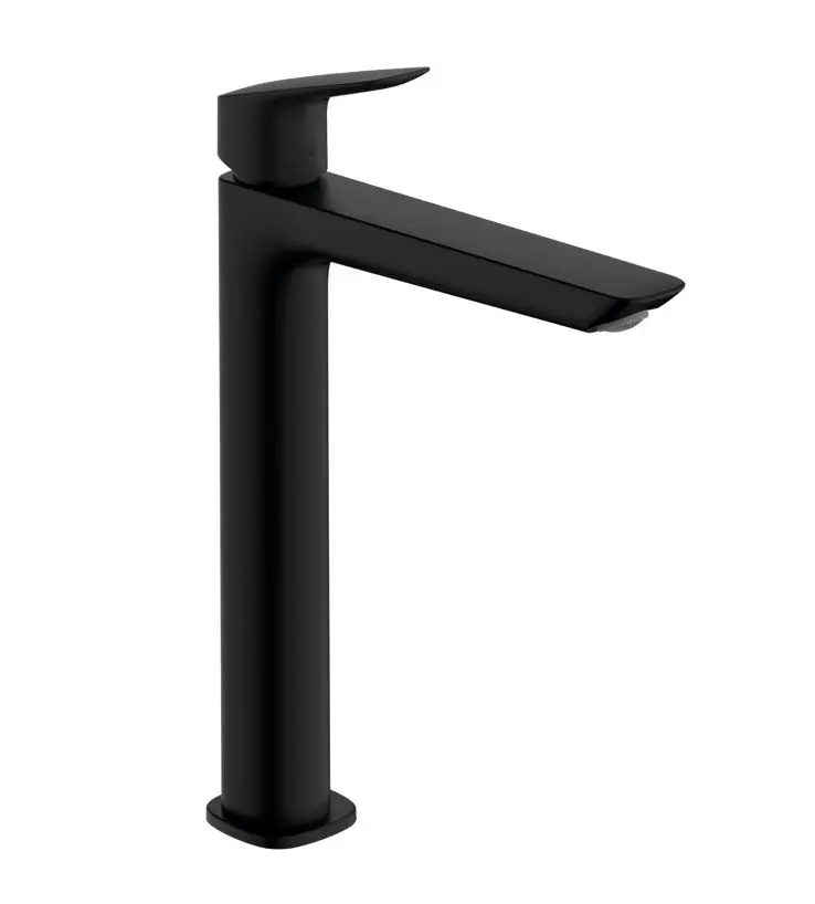 Hansgrohe Logis - izlietnes maisītājs ar noteces komplektu, EcoSmart, matēti melns 71257670