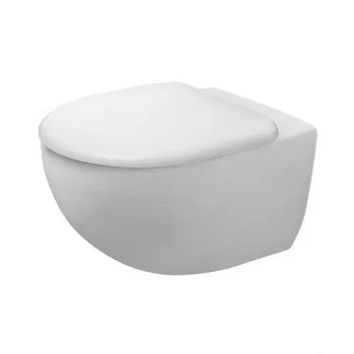 Duravit Architec - pie sienas stiprināms WC ar SoftClose sēdekli, Rimless, balts 45720900A1