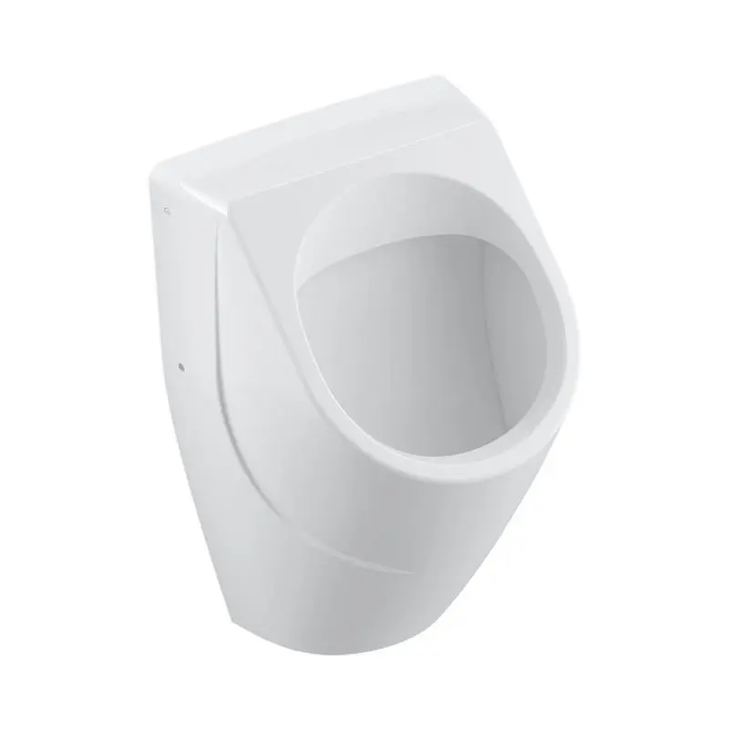Villeroy & Boch O.novo - nosūces pisuārs, 335 x 560 x 320 mm - ar CeramicPlus, Alpu balts 752400R1
