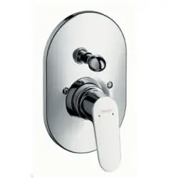 Hansgrohe Focus E2 - vannas maisītājs zemapmetuma, hroms 31947000