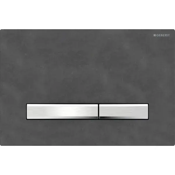 Geberit Sigma50 - vadības plate SIGMA50, Mustang Slate 115.788.JM.2