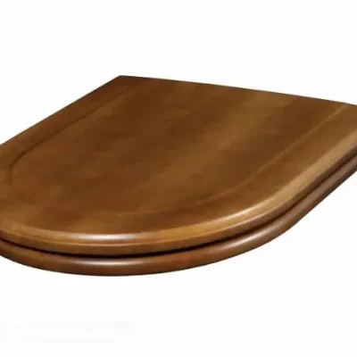 Villeroy & Boch Hommage - WC sēdeklis ar vāku, koks - sēdeklis, nerūsējošā tērauda eņģes 9926K100