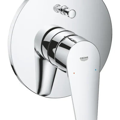 Grohe BauEdge - zemapmetuma maisītājs, 2 patērētājiem, hromēts 29190001