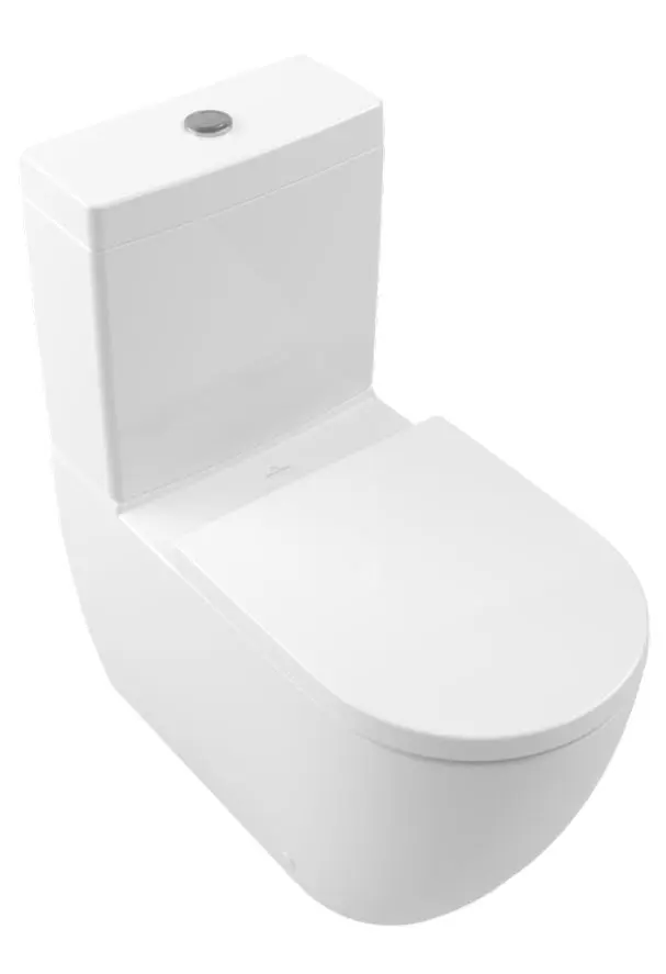 Villeroy & Boch Subway 3.0 - grīdas WC kombi Viclean, TwistFlush, CeramicPlus, alpu balts 4672T0R1