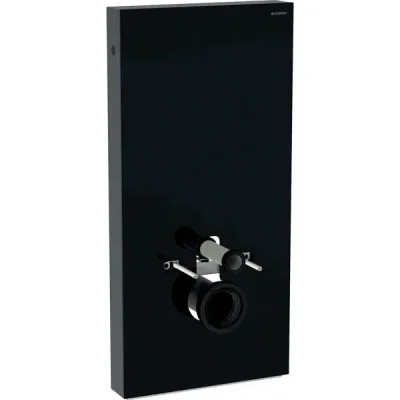 Geberit Monolith - sanitārais modulis piekaramajam WC, 101 cm, sānu pieslēgums, melns 131.022.SJ.6