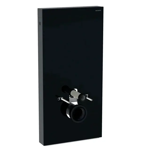 Geberit Monolith - sanitārais modulis piekaramajam WC, 101 cm, sānu pieslēgums, melns 131.022.SJ.6