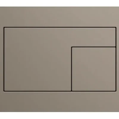 Tece TECEvelvet - WC vadības plate, pretpirkstu nospiedumu virsmas apstrāde, bēšbrūns 9240730