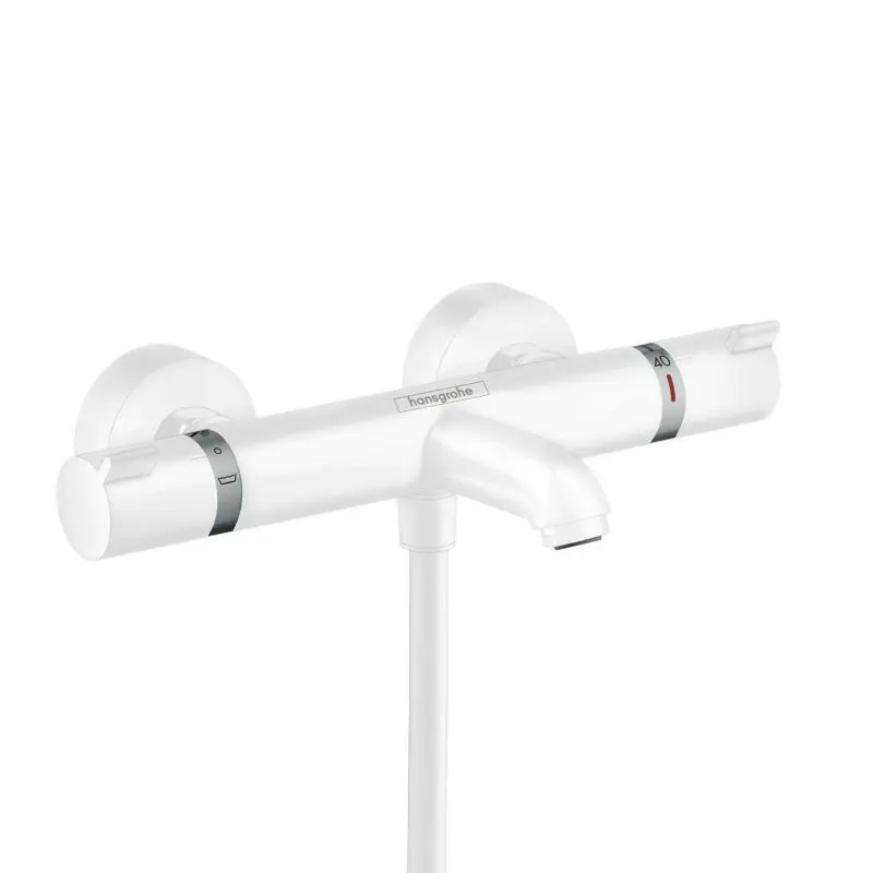 Hansgrohe Ecostat Comfort - termostata vannas maisītājs, balts matēts 13114700