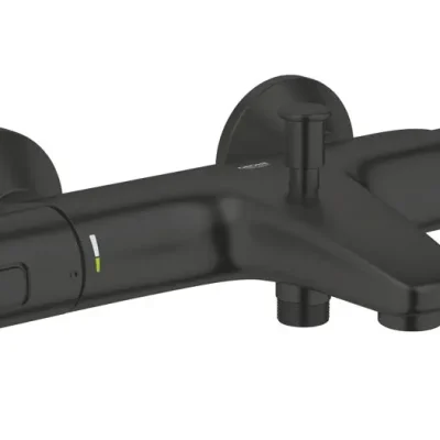 Grohe QuickFix Precision Start - termostata vannas maisītājs, matēti melns 345982430