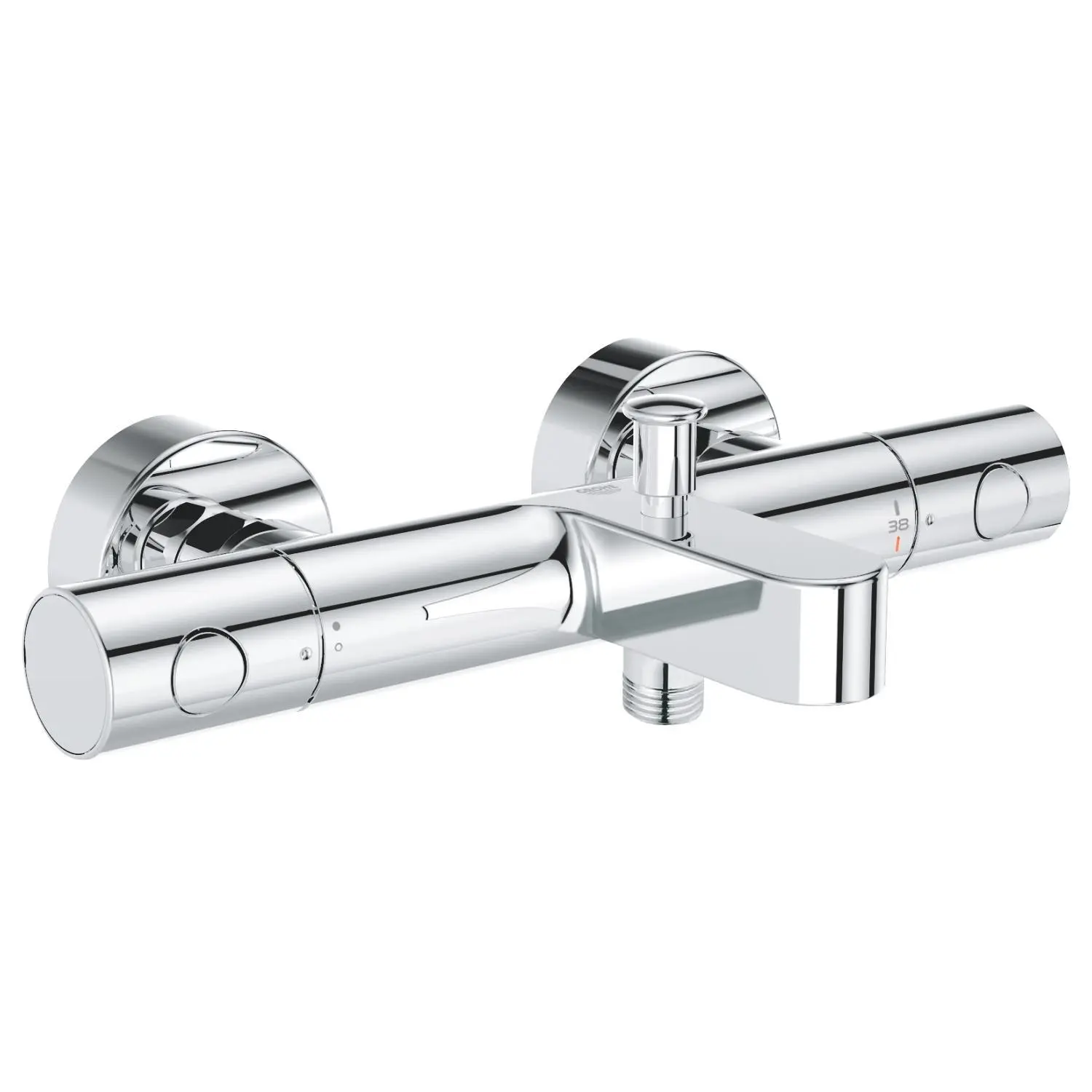 Grohe Grohtherm 800 Cosmopolitan - termostatiskais vannas maisītājs, hromēts 34766000