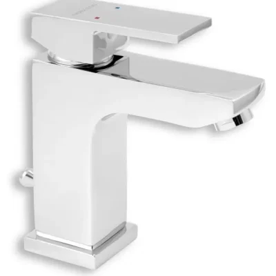 Novaservis Nobless Edge - izlietnes maisītājs ar noteces komplektu, hroms 36001,0