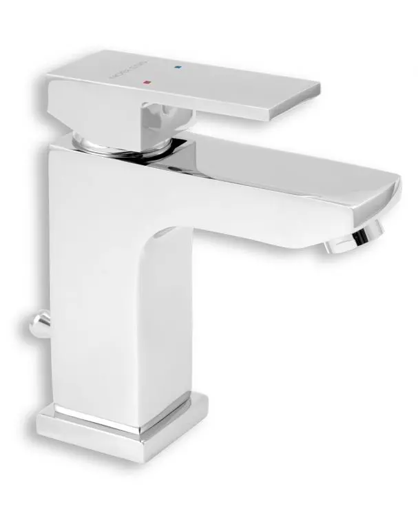 Novaservis Nobless Edge - izlietnes maisītājs ar noteces komplektu, hroms 36001,0