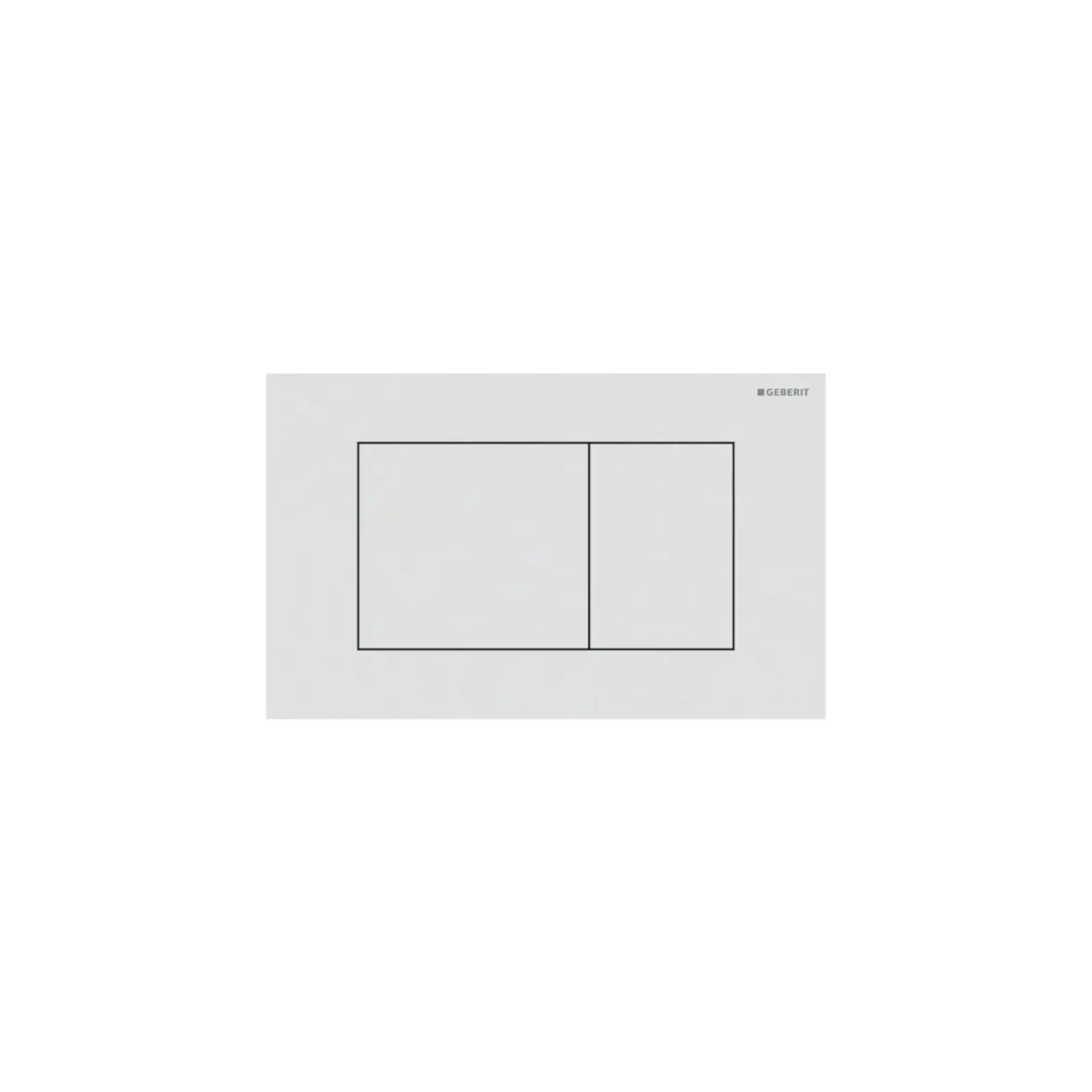Geberit Sigma40 - WC vadības plate, easy to clean, balta matēta 115.629.JT.1