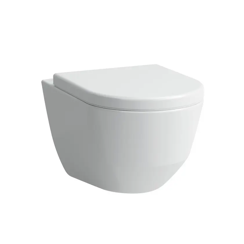 Laufen Pro - sienas WC, 530x360 mm, ar LCC, balts H8209594000001