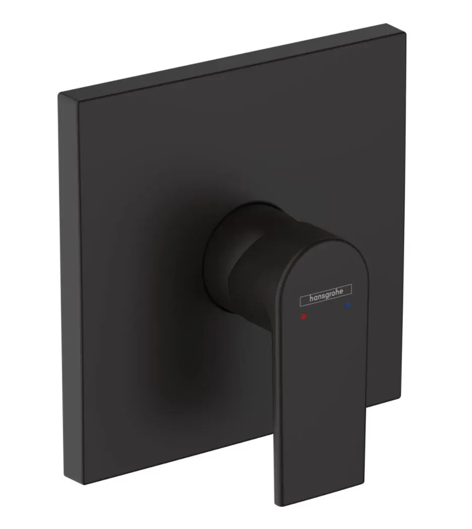 Hansgrohe Vernis Shape - zemapmetuma dušas maisītājs, melns matēts 71668670