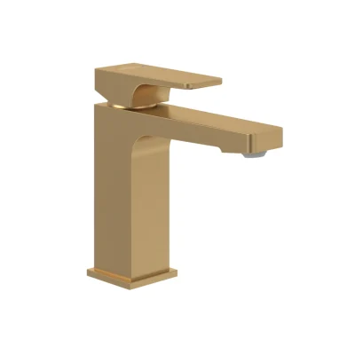 Villeroy & Boch Architectura Square - izlietnes maisītājs, matēts zelts TVW12500400076