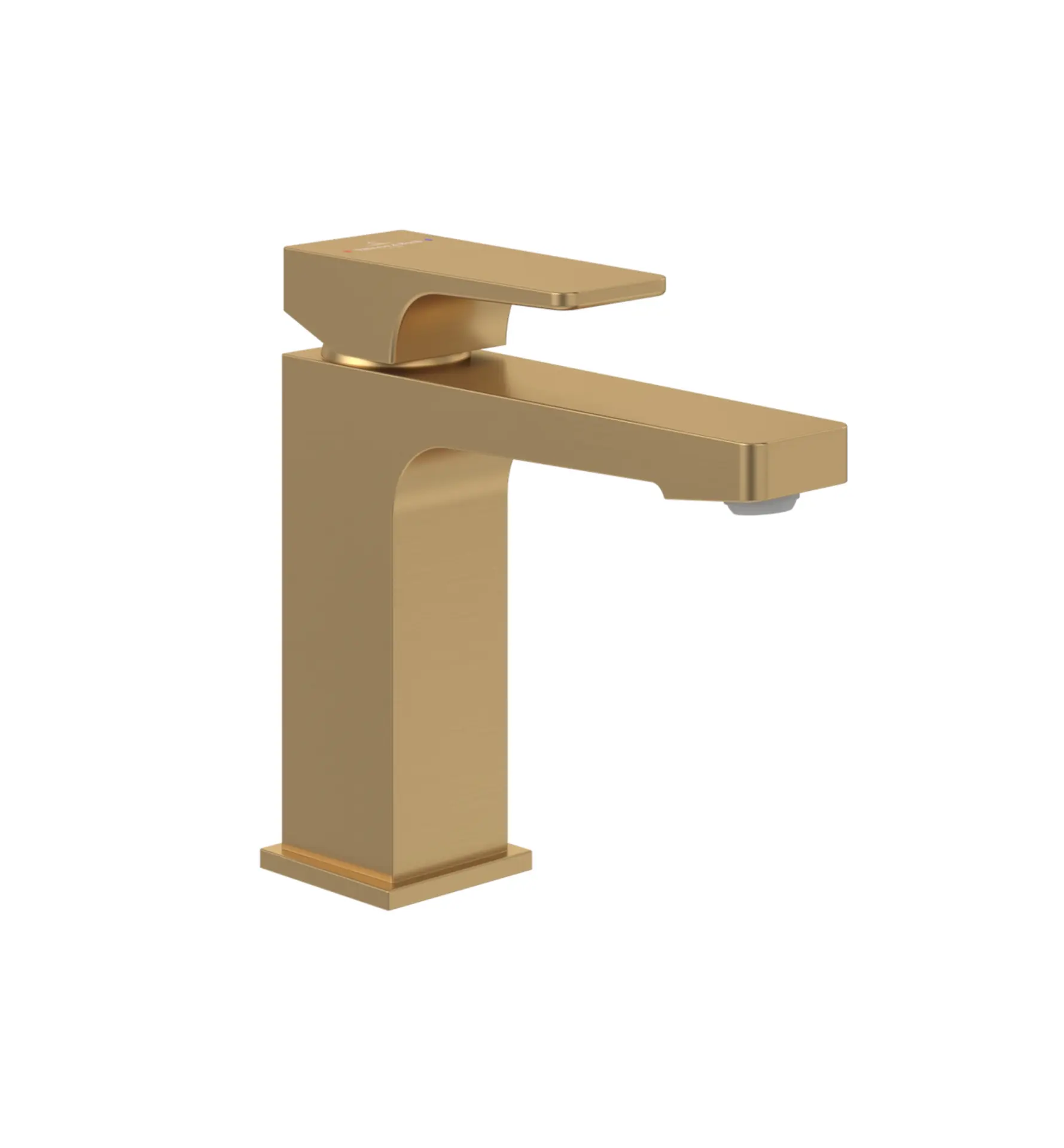 Villeroy & Boch Architectura Square - izlietnes maisītājs, matēts zelts TVW12500400076