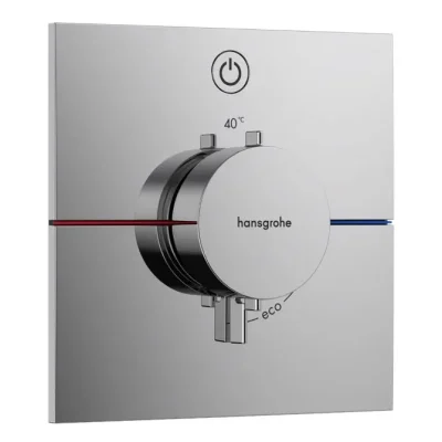 Hansgrohe ShowerSelect Comfort - zemapmetuma termostata maisītājs, hroms 15571000