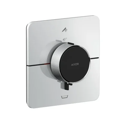Axor ShowerSelect ID - zemapmetuma termostata maisītājs 2 patērētājiem, hroms 36755000