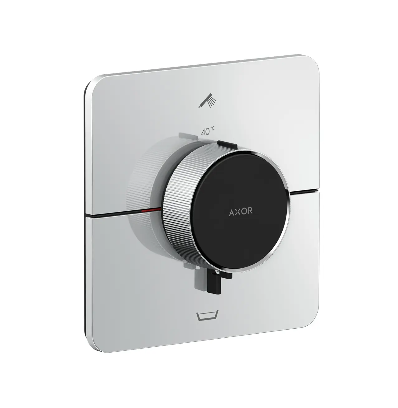 Axor ShowerSelect ID - zemapmetuma termostata maisītājs 2 patērētājiem, hroms 36755000