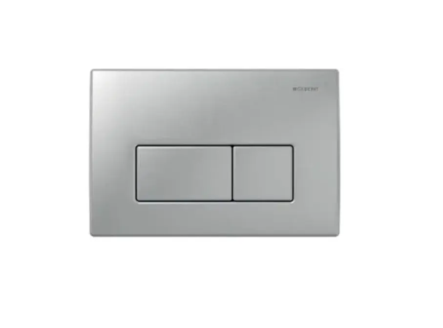 Geberit Kappa - WC vadības plate KAPPA 50, matēts nerūsējošais tērauds 115.258.00.1