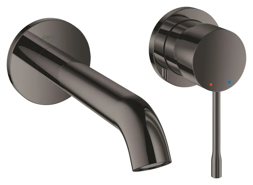 Grohe Essence - izlietnes maisītājs M, 2 caurumu montāža, Hard Graphite 19408A01