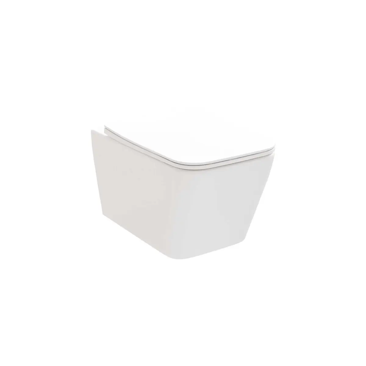 Ravak Natural - pie sienas stiprināms WC ar sēdekli SoftClose, RimOff, balts X01984