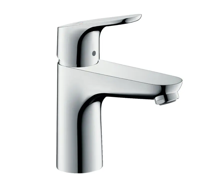 Hansgrohe Focus - izlietnes vienas sviras maisītājs 100 CoolStart, bez noteces komplekta, hromēts 31509000