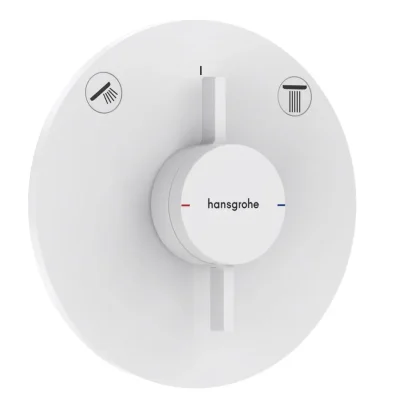 Hansgrohe DuoTurn S - zemapmetuma maisītājs, 2 patērētājiem, balts matēts 75418700