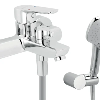 Novaservis Metalia 58 - vannas maisītājs ar piederumiem, hroms 58020,0
