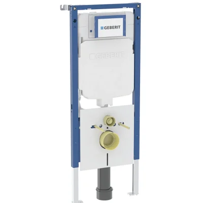 Geberit Duofix - priekšsienas elements sienas WC, augstums 1,14 m 111.794.00.2