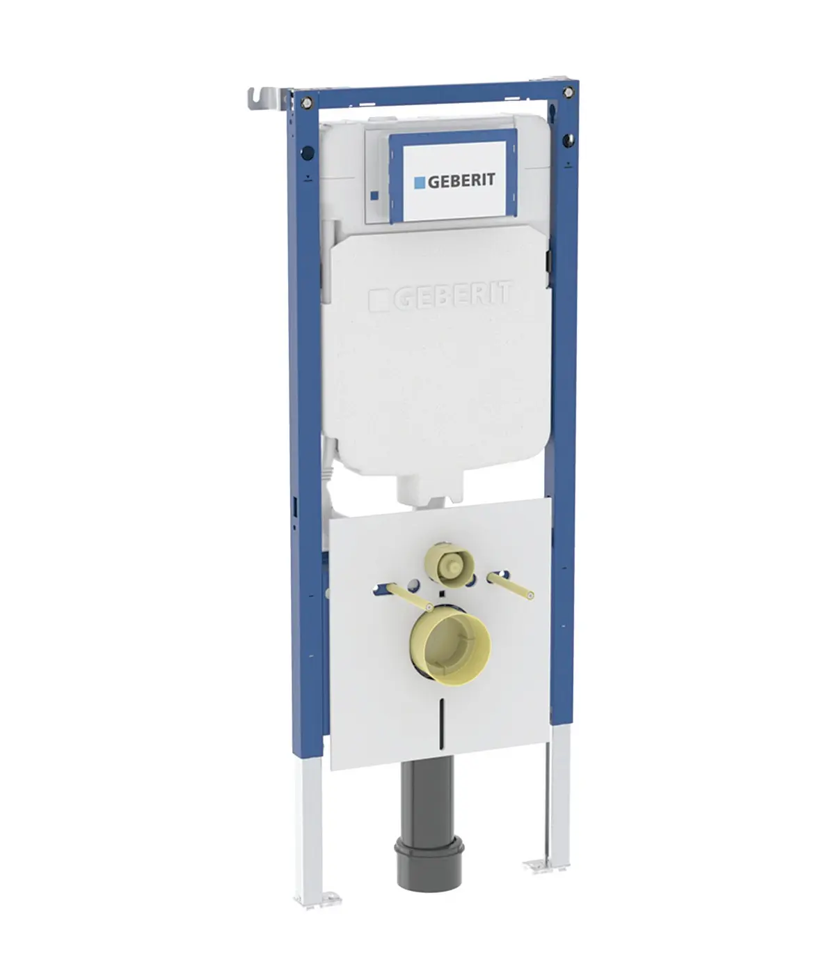 Geberit Duofix - priekšsienas elements sienas WC, augstums 1,14 m 111.794.00.2