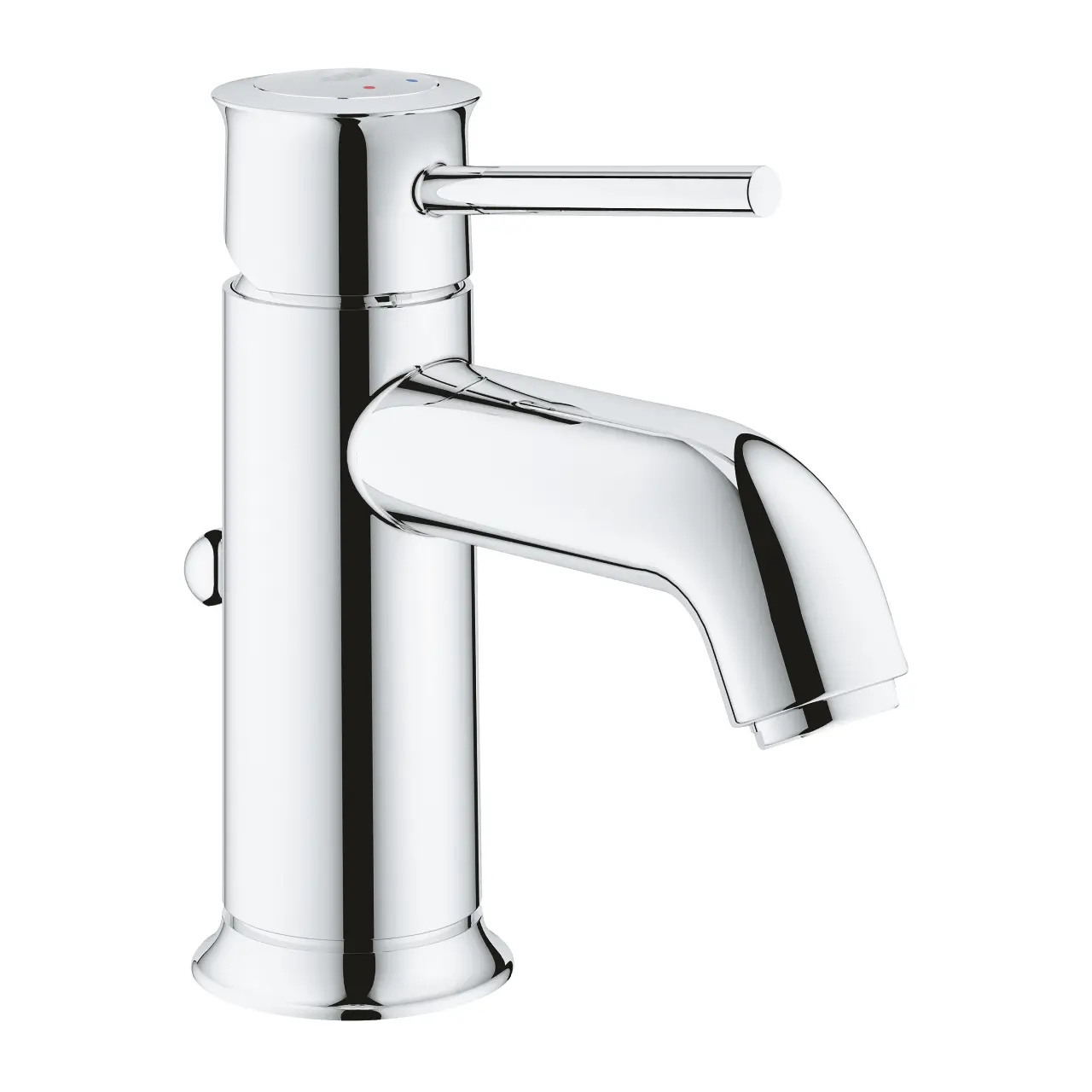Grohe BauClassic - izlietnes maisītājs ar noteces komplektu, hromēts 23161000