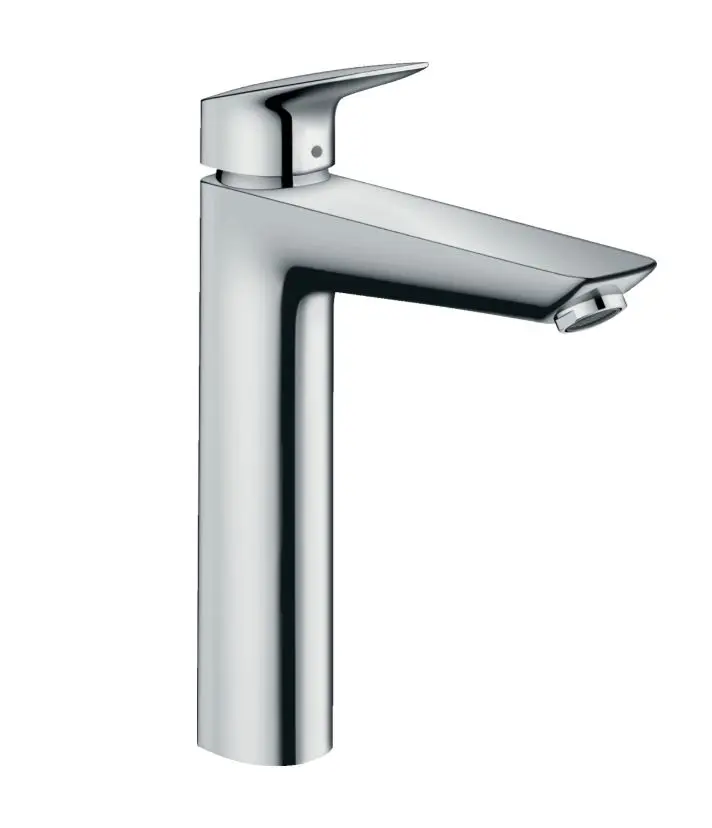 Hansgrohe Logis - izlietnes vienas sviras maisītājs 190, ar noteces komplektu, hromēts 71090000