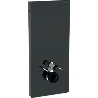 Geberit Monolith - sanitārais modulis sienas WC, 114 cm, pieslēgums no apakšas, lava 131.031.JK.5