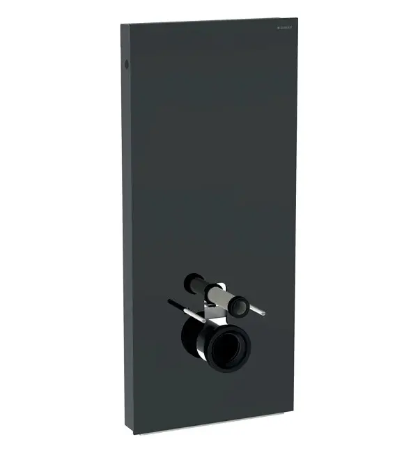 Geberit Monolith - sanitārais modulis sienas WC, 114 cm, pieslēgums no apakšas, lava 131.031.JK.5
