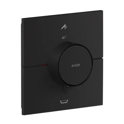 Axor ShowerSelect ID - zemapmetuma termostata maisītājs, 2 patērētājiem, matēti melns 36753670