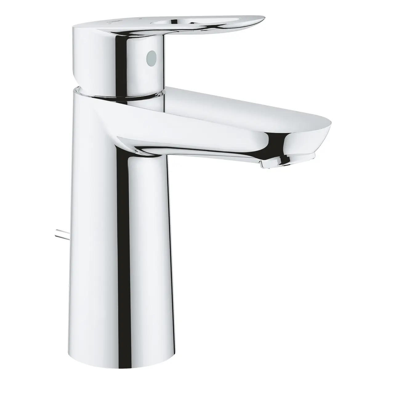 Grohe BauLoop - izlietnes maisītājs ar noteces komplektu, hromēts 23762000
