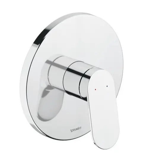 Duravit Wave - zemapmetuma dušas maisītājs, hroms WA4210010010