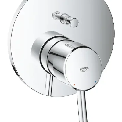 Grohe Concetto - zemapmetuma maisītājs 2 patērētājiem, hromēts 24054001