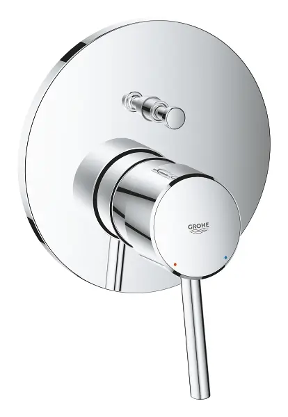 Grohe Concetto - zemapmetuma maisītājs 2 patērētājiem, hromēts 24054001