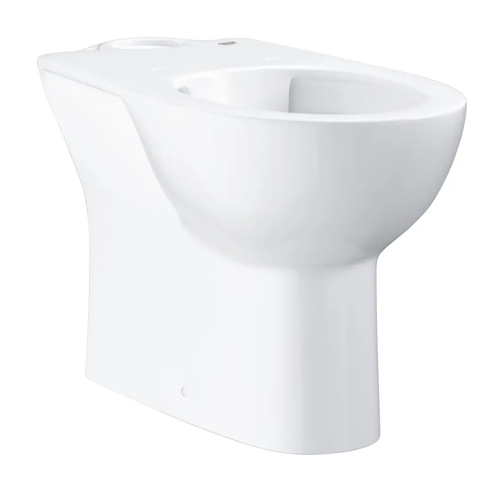 Grohe Bau Ceramic - stāvošā WC kombinācija, Rimless, Alpu balts 39429000